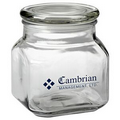 Contemporary Glass Jar - Empty (32 Oz.)